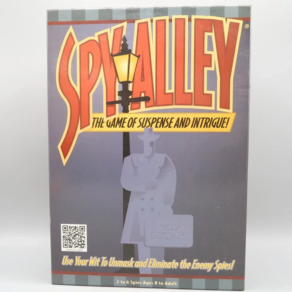 Spy Alley Mensa Award Winning Family Strategy Game Complete in Great Condition